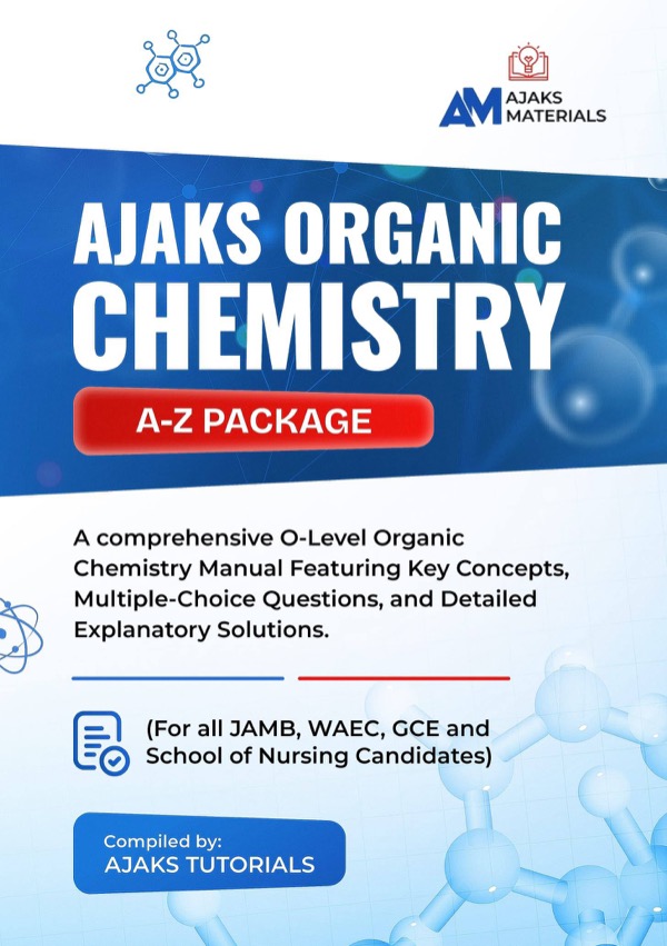 Organic Chemistry A–Z Package — Ajaks Materials cover